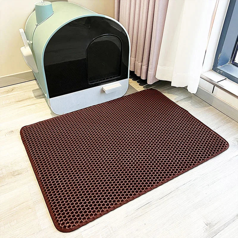 EVA Double Layer Cat Litter Mat PetPeek