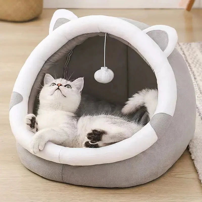 Cat snuggle bed best sale